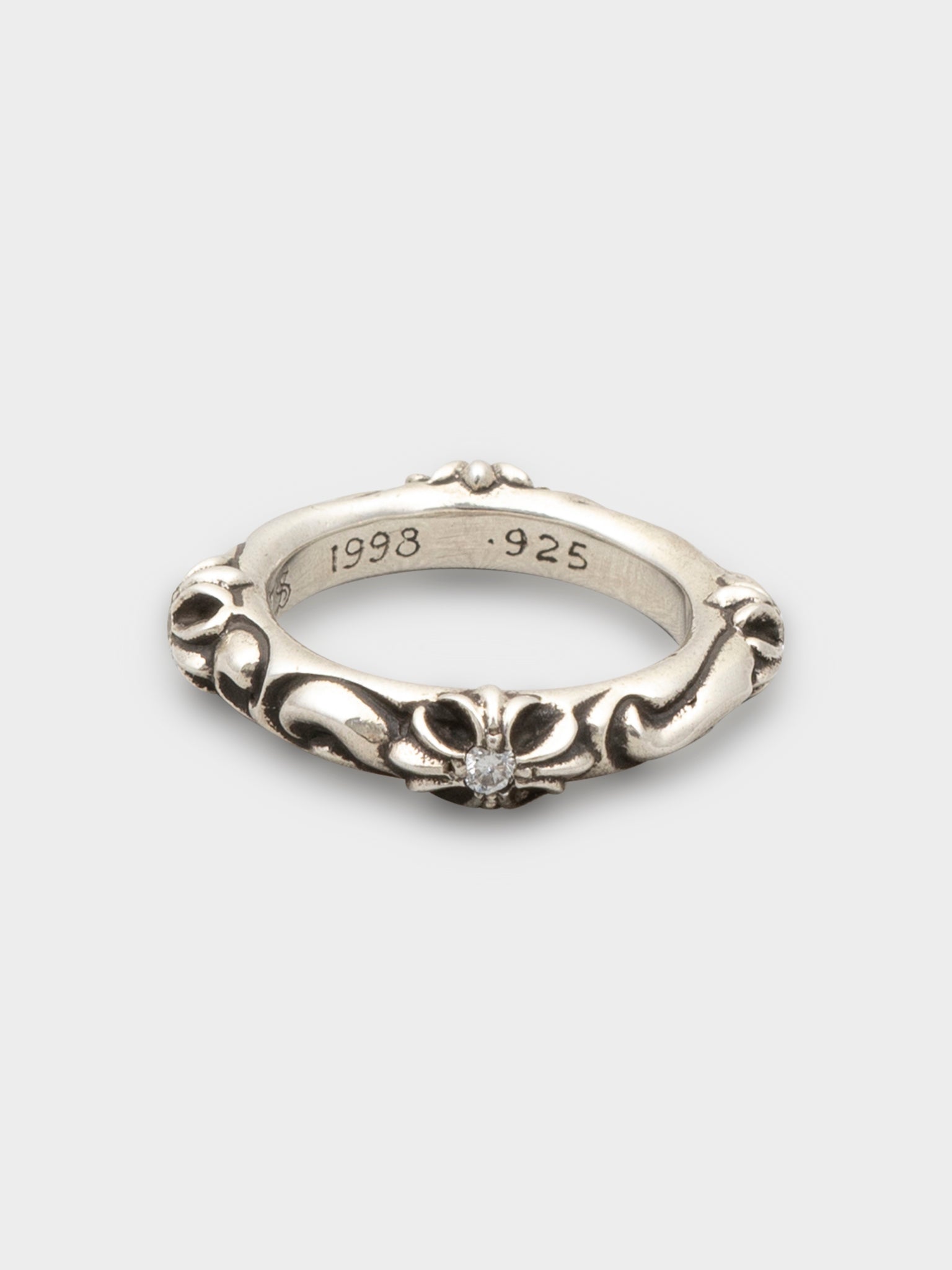 Chrome Hearts: Diamond SBT Ring | Groupie