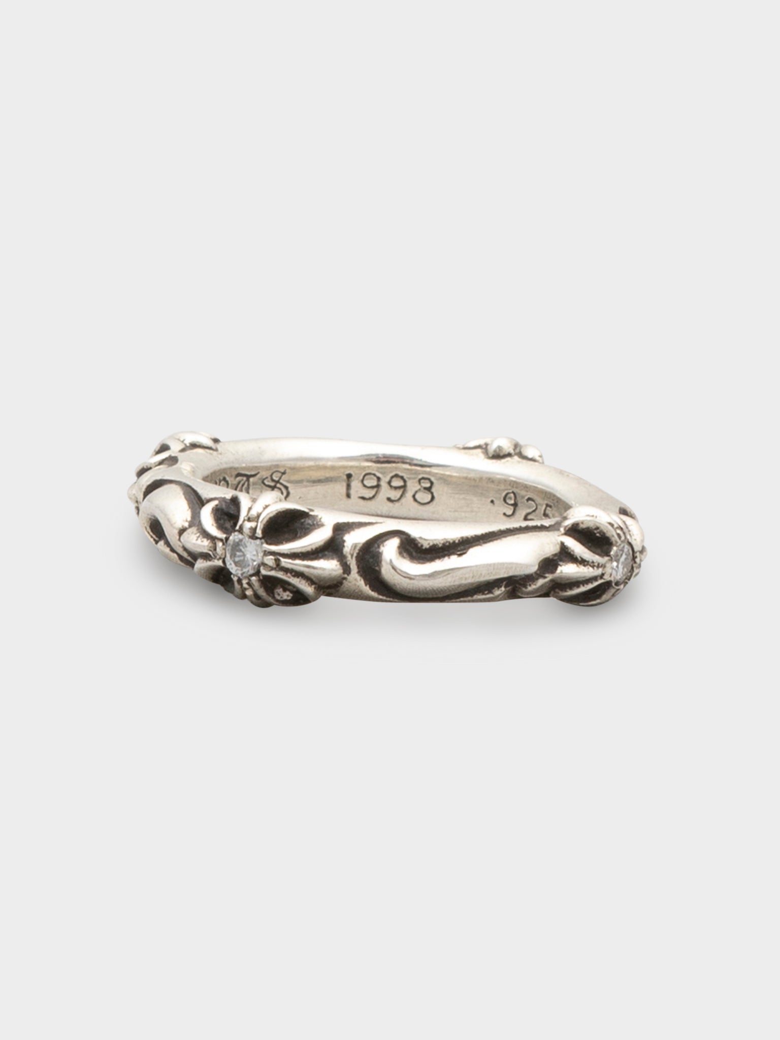 Chrome Hearts: Diamond SBT Ring | Groupie