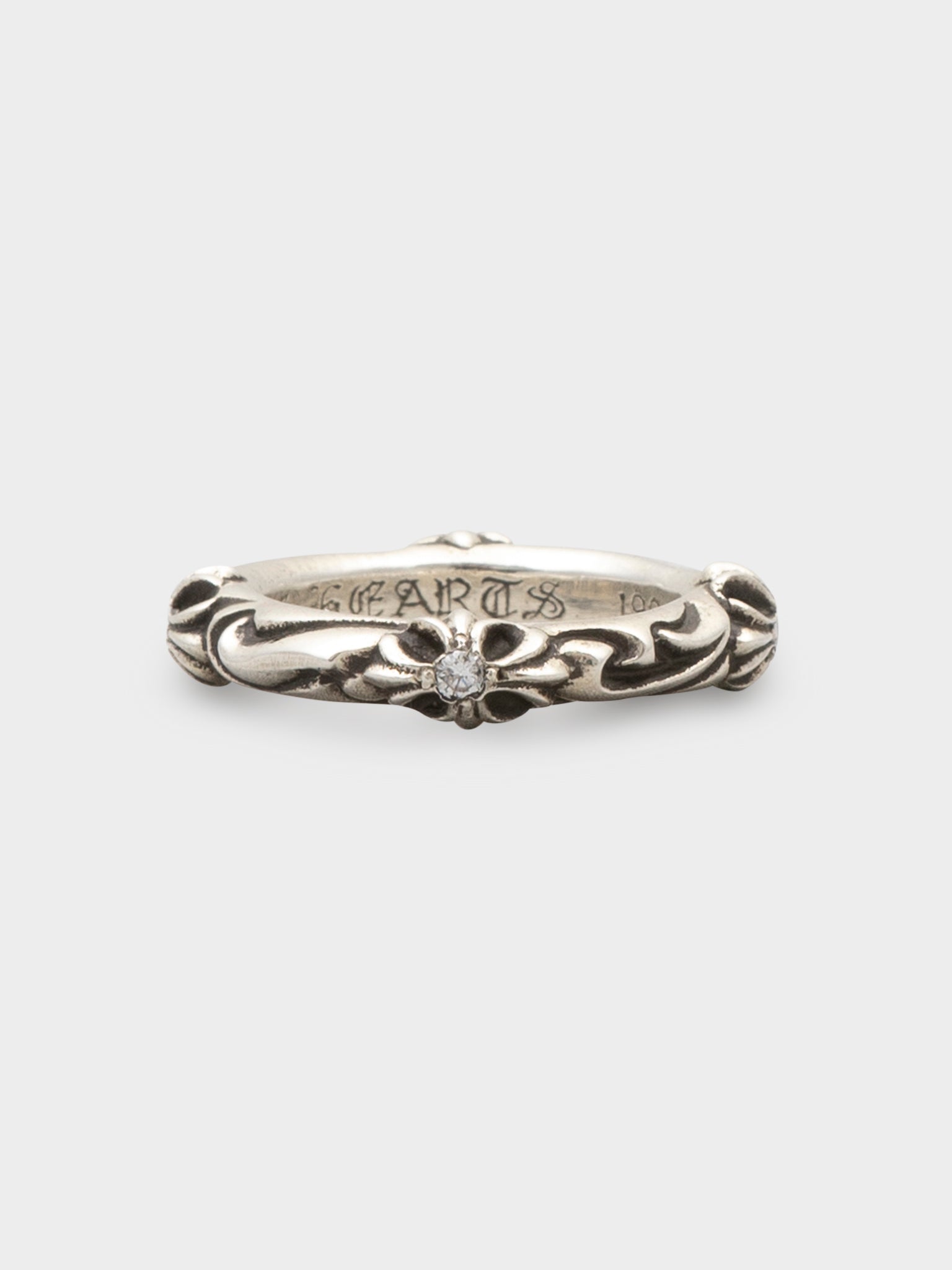 Chrome Hearts: Diamond SBT Ring | Groupie