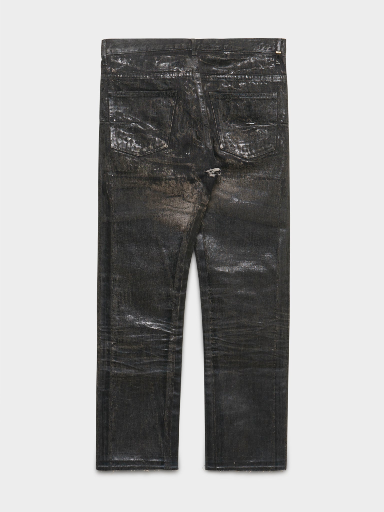 Dior: Luster Waxed Jeans | Groupie
