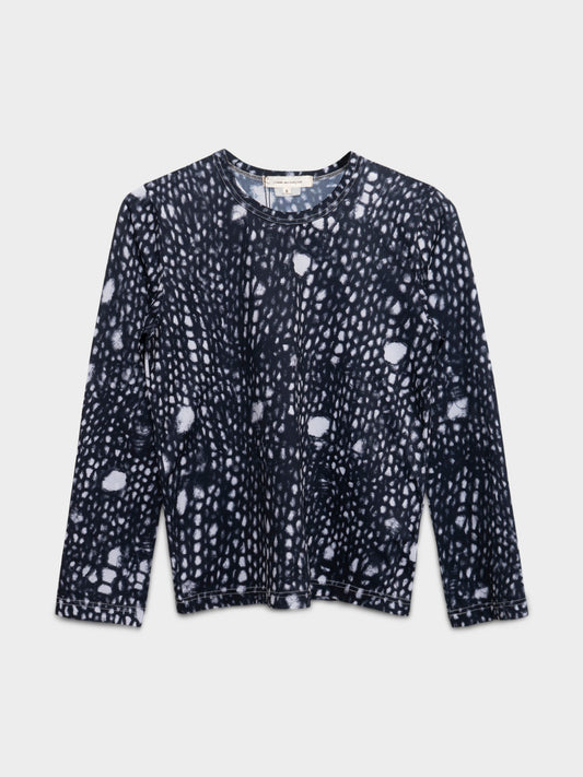 Trompe L'oeil Knit Sweater Longsleeve Shirt