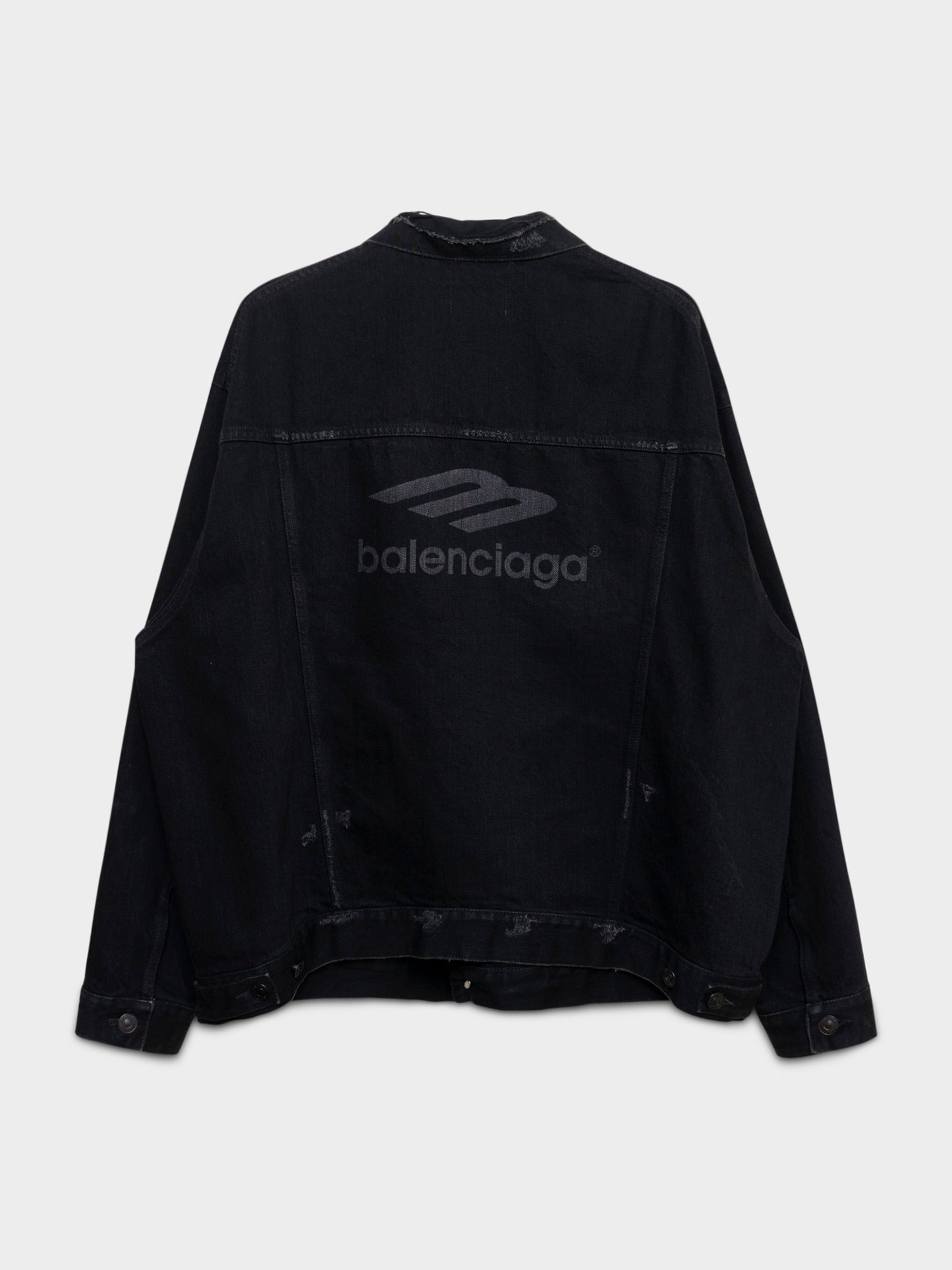 3B Distressed Denim Jacket