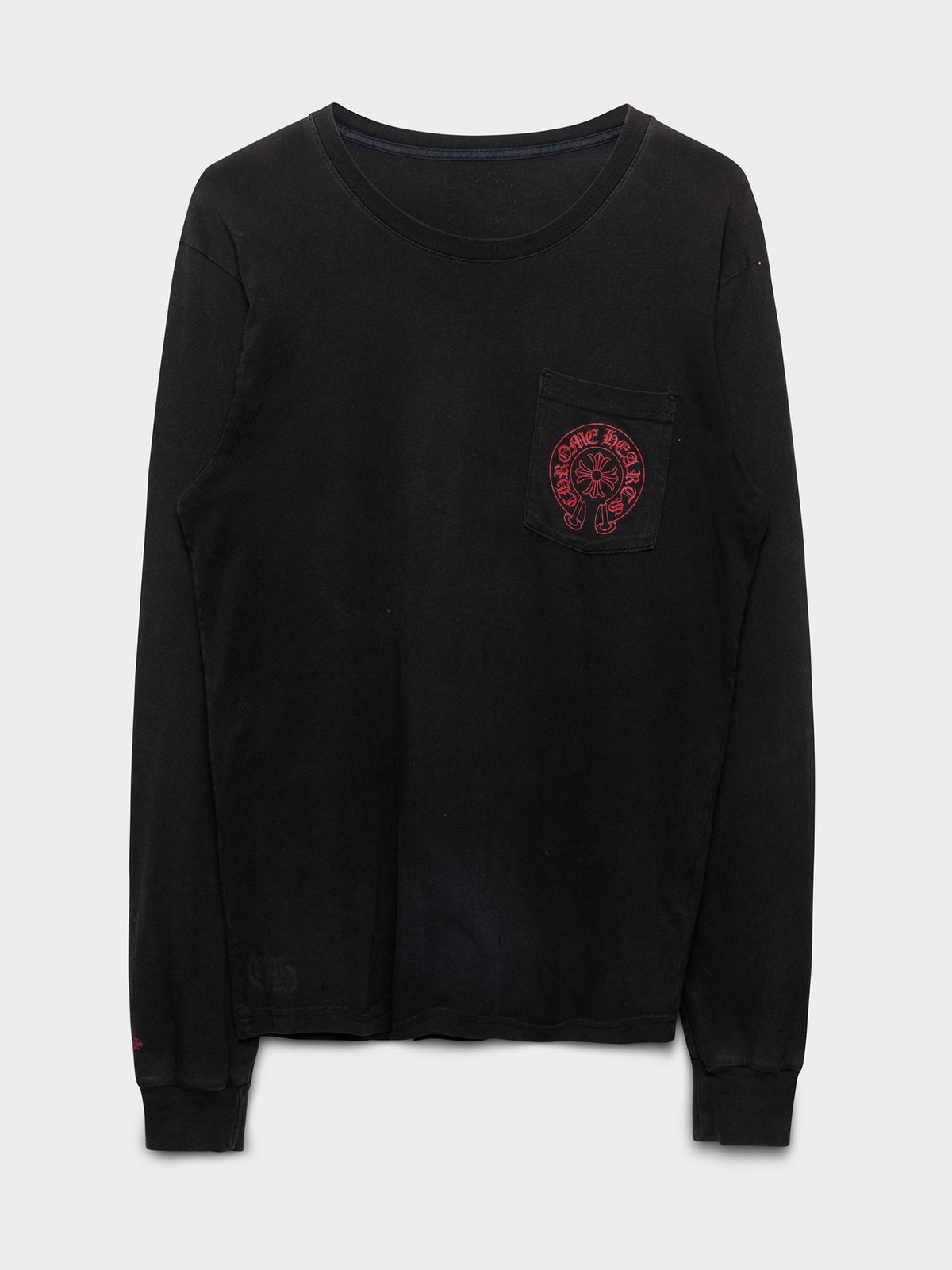 Red Staff Horseshoe Longsleeve Shirt