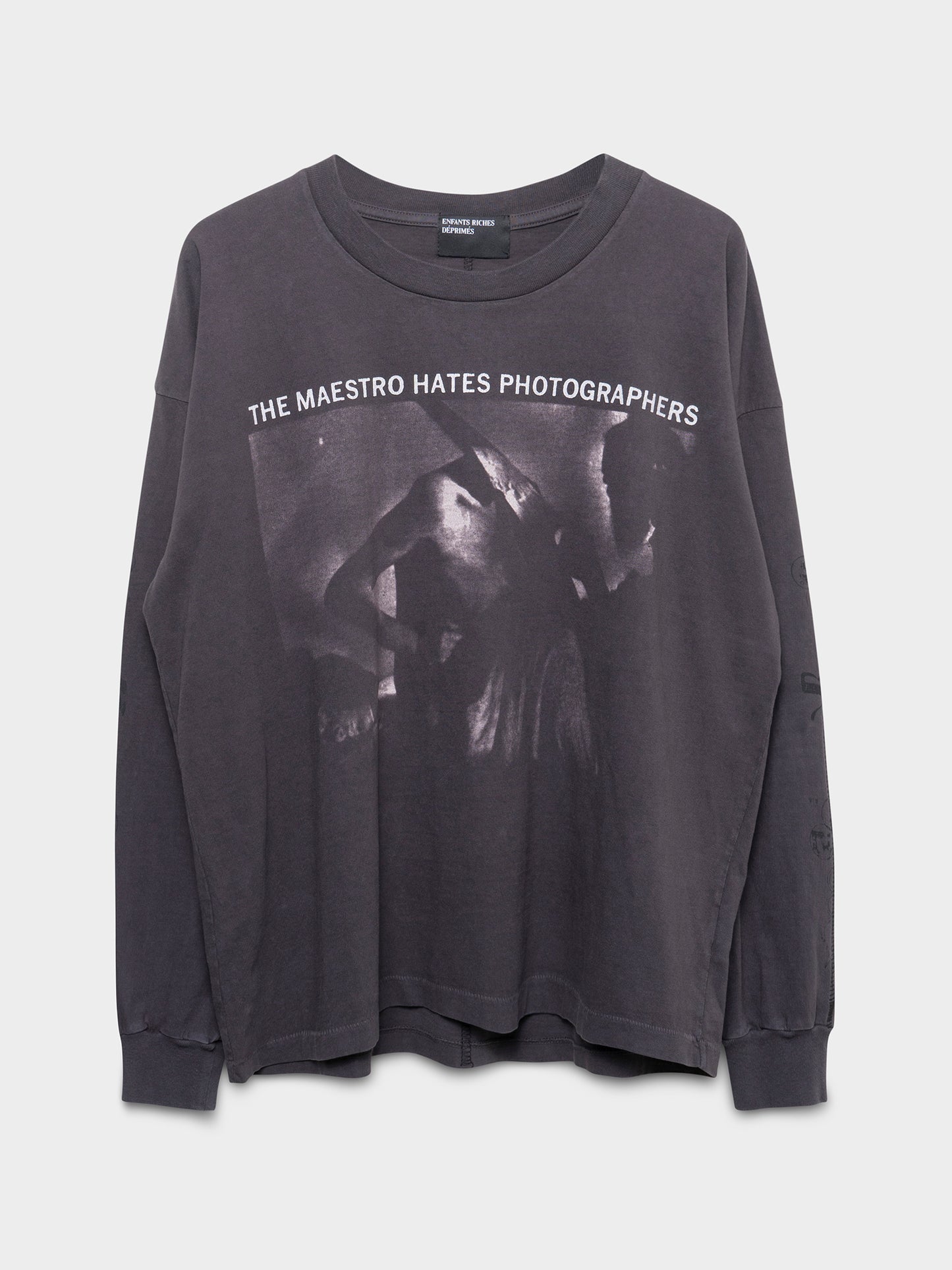 Maxfield Exclusive "The Maestro Hates Photographers" Longsleeve Shirt Enfants Riches Deprimes