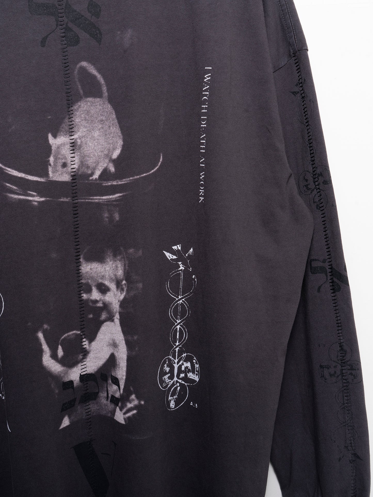 Maxfield Exclusive "The Maestro Hates Photographers" Longsleeve Shirt Enfants Riches Deprimes
