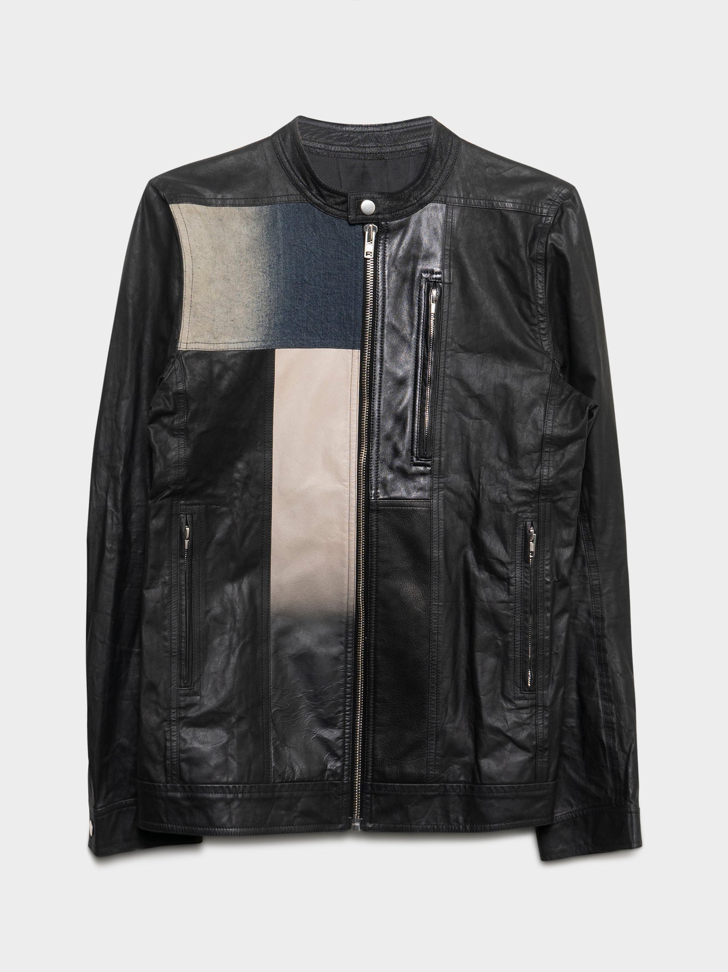 ‘Cyclops’ Utility Leather Jacket