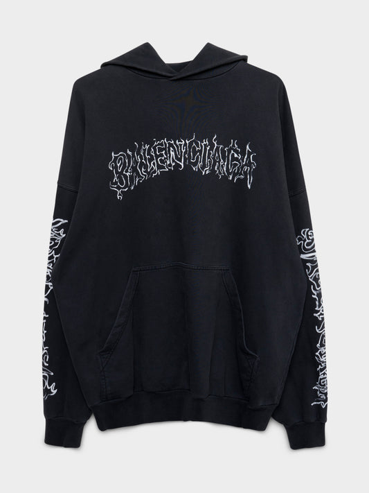 DIY Metal Outline Hoodie