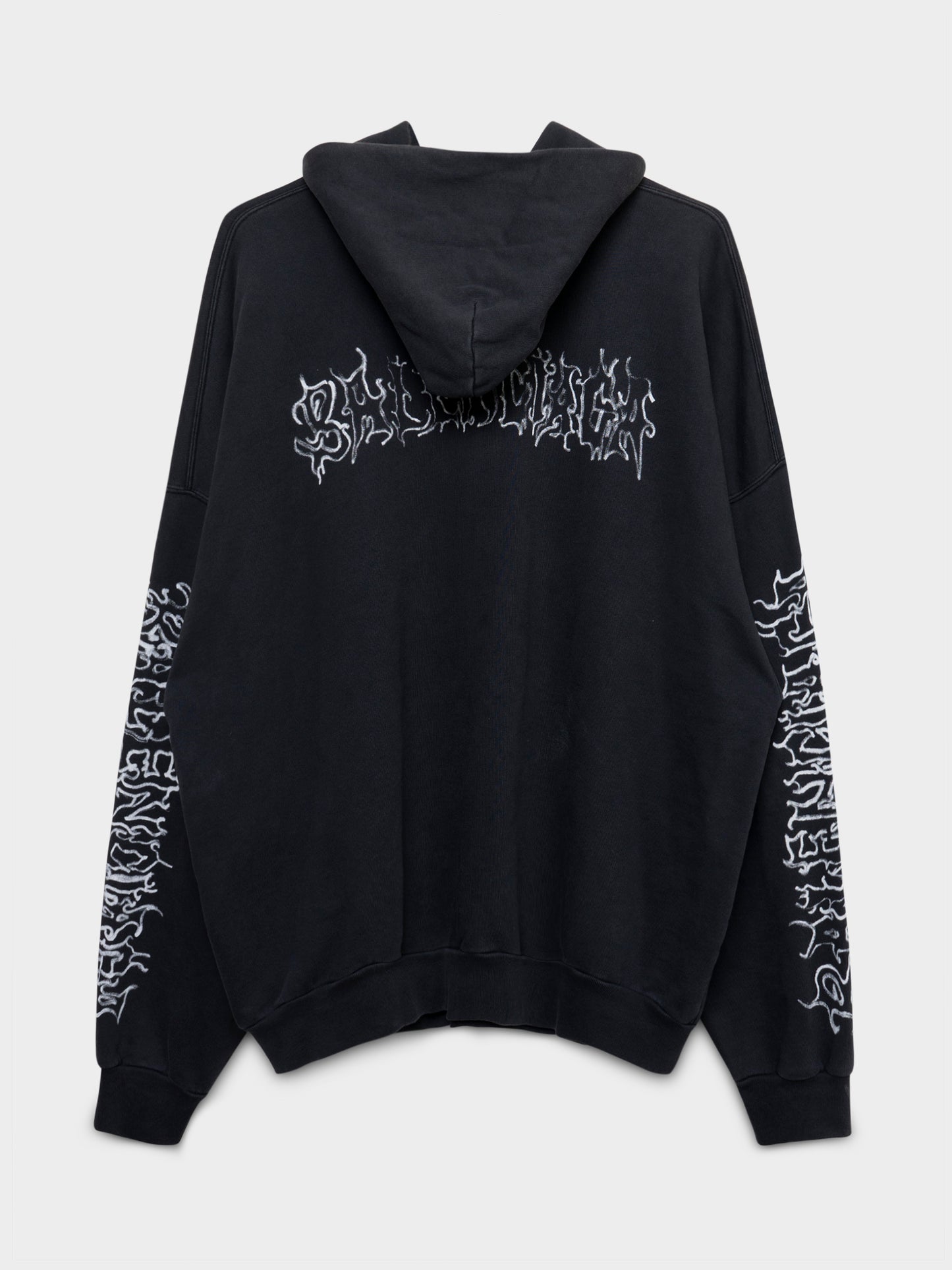 DIY Metal Outline Hoodie