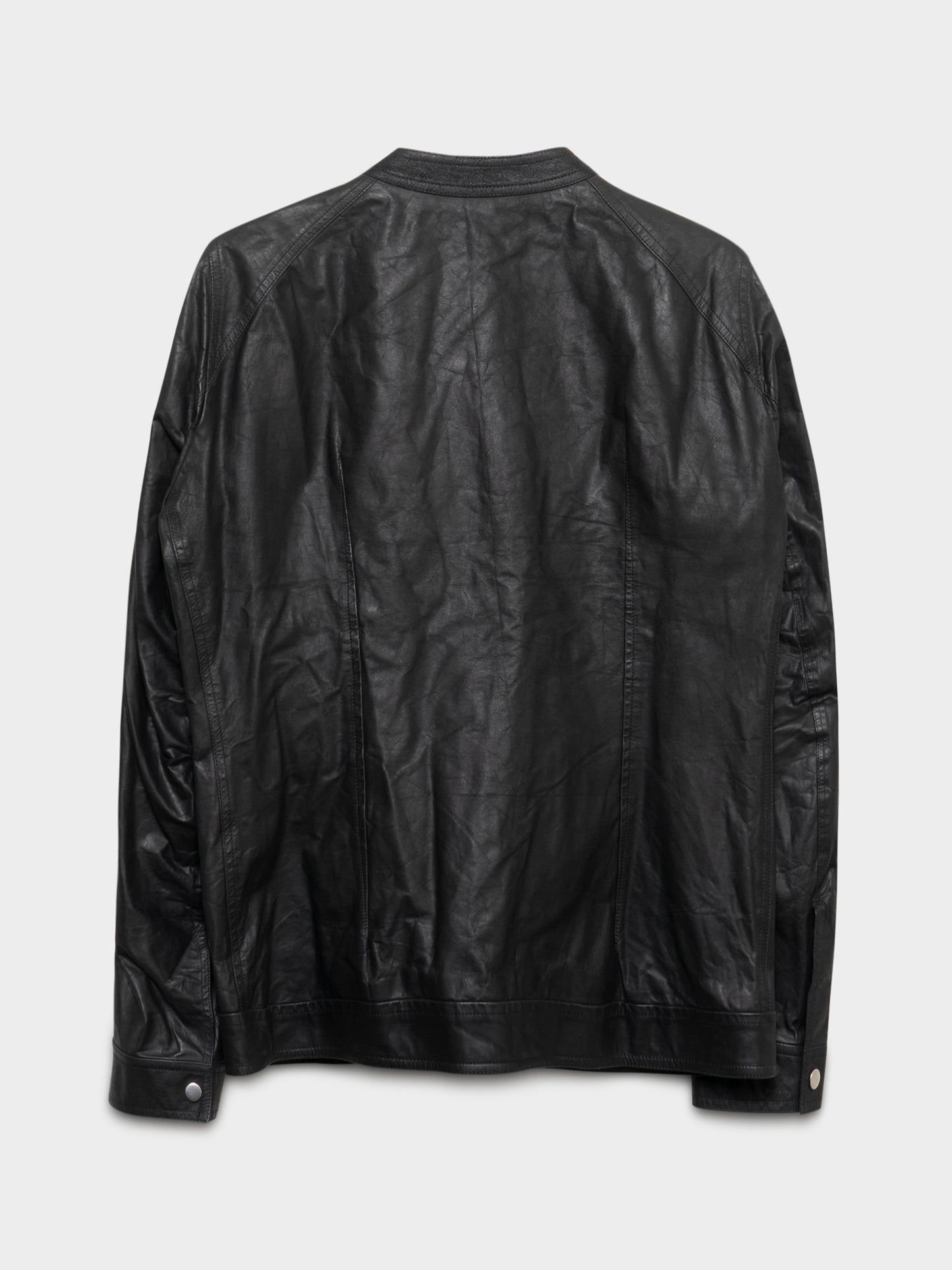 ‘Cyclops’ Utility Leather Jacket