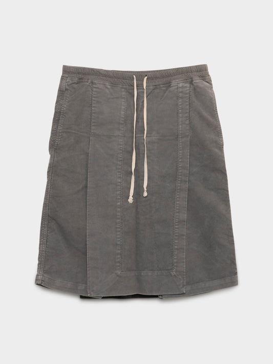‘Moody’ Layered Brushed Cotton Shorts