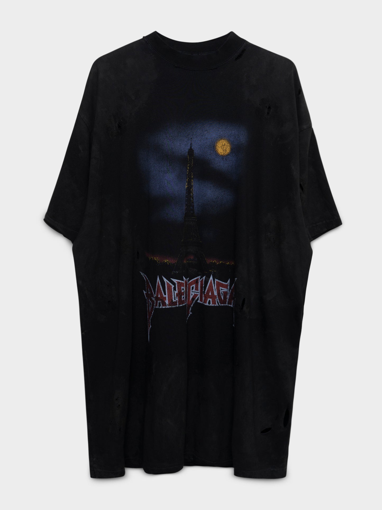 Paris Moon Oversized T-Shirt