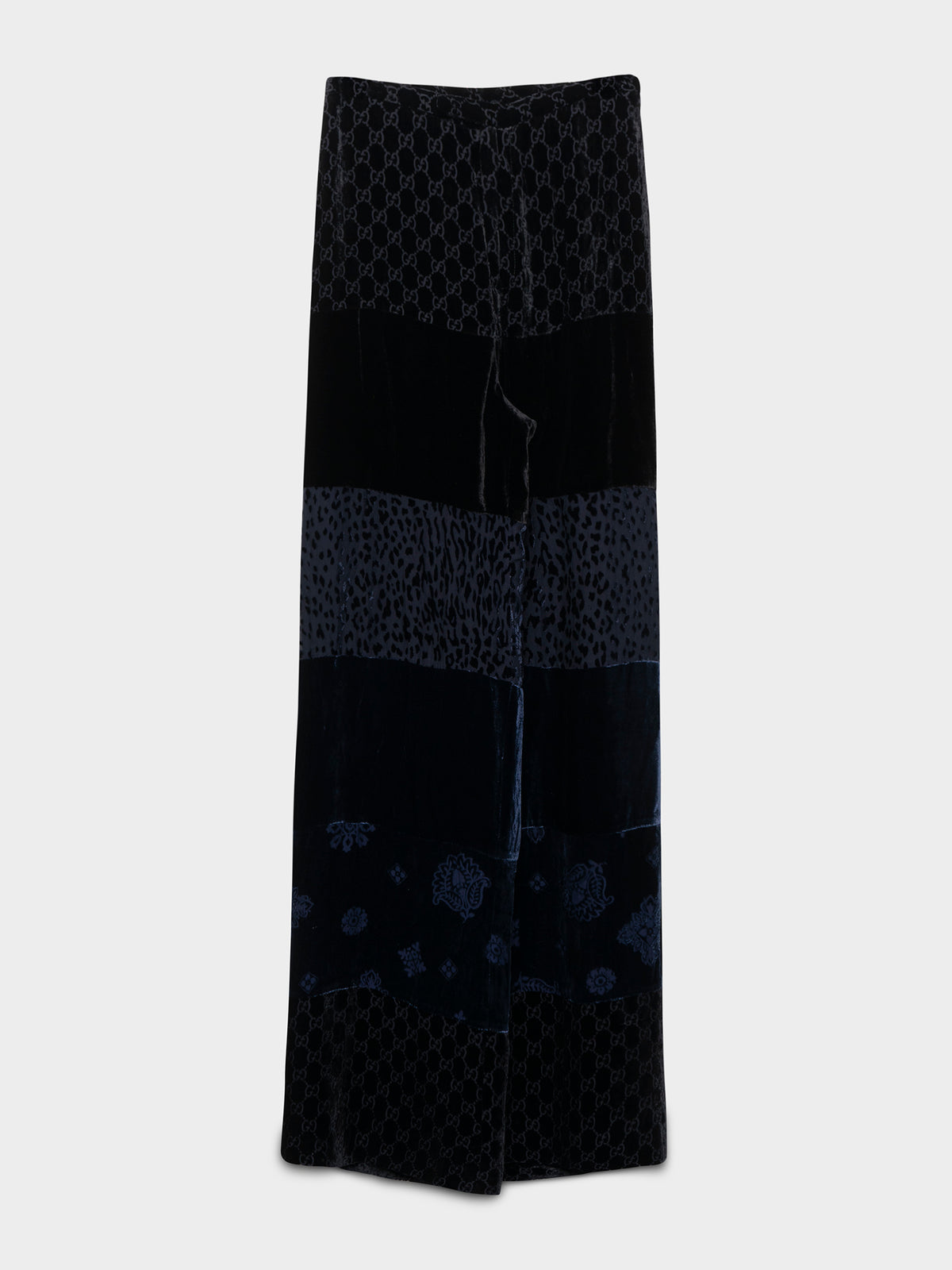 FW97 Runway Velour Wide Pants