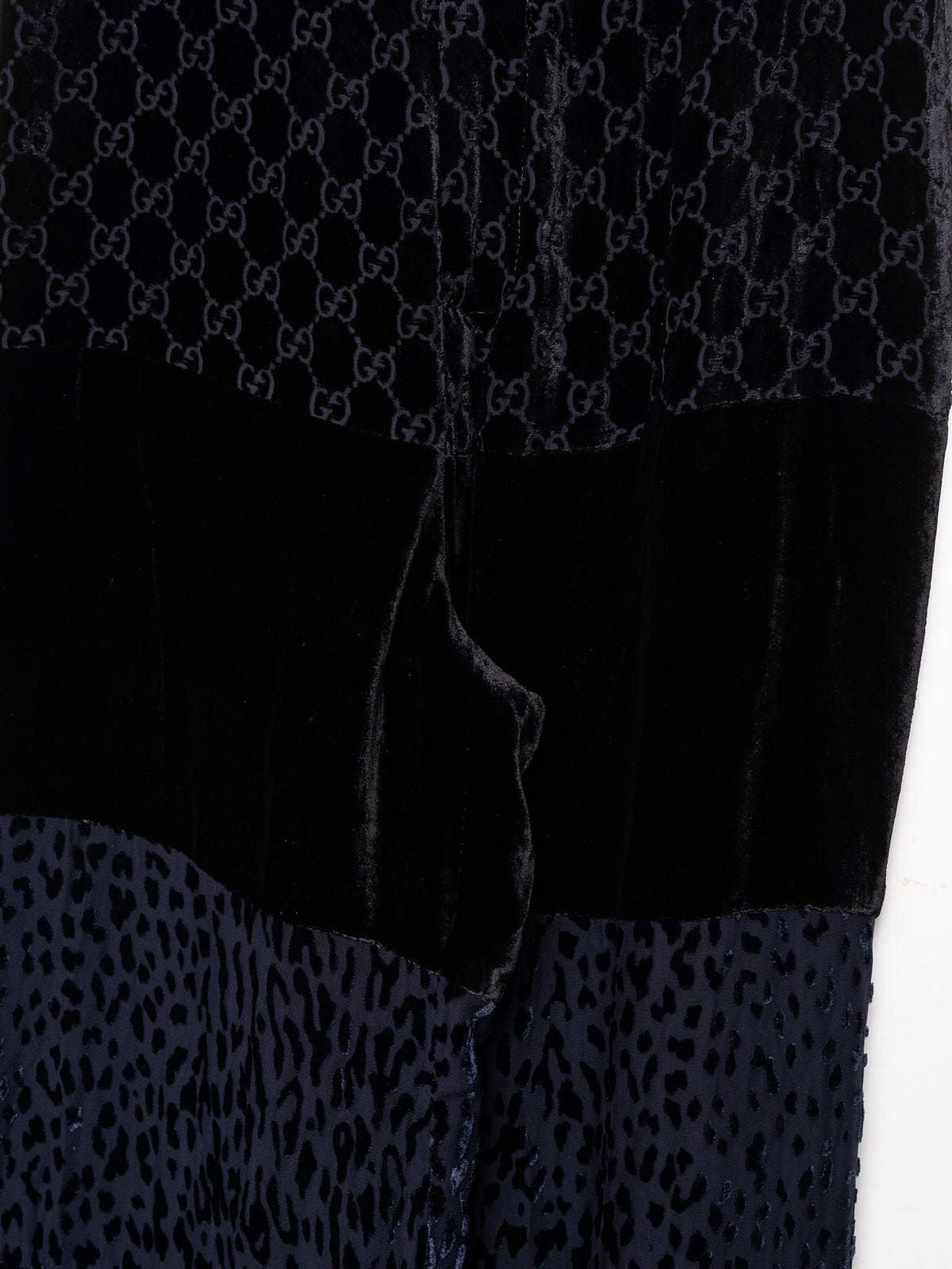 FW97 Runway Velour Wide Pants