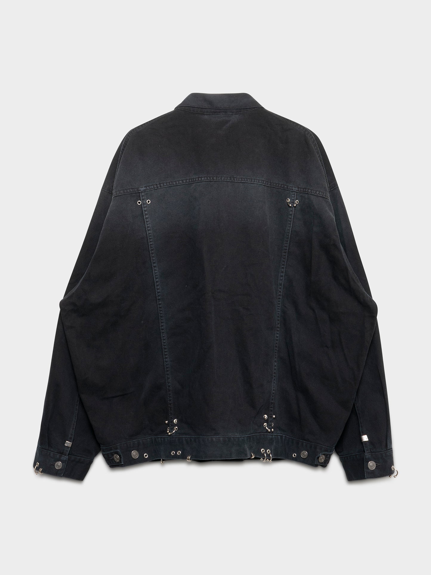 Pierced Denim Jacket