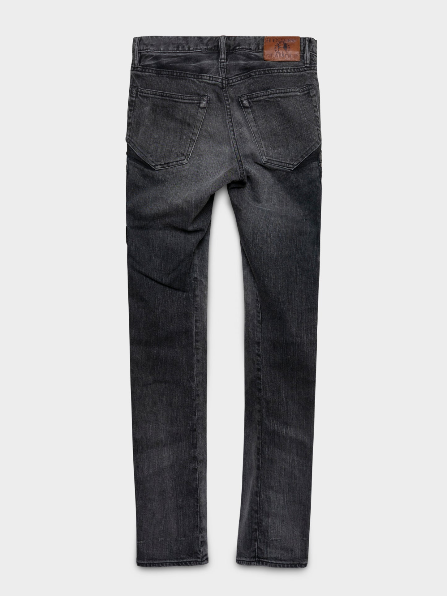 Leather Cargo Pocket Pants