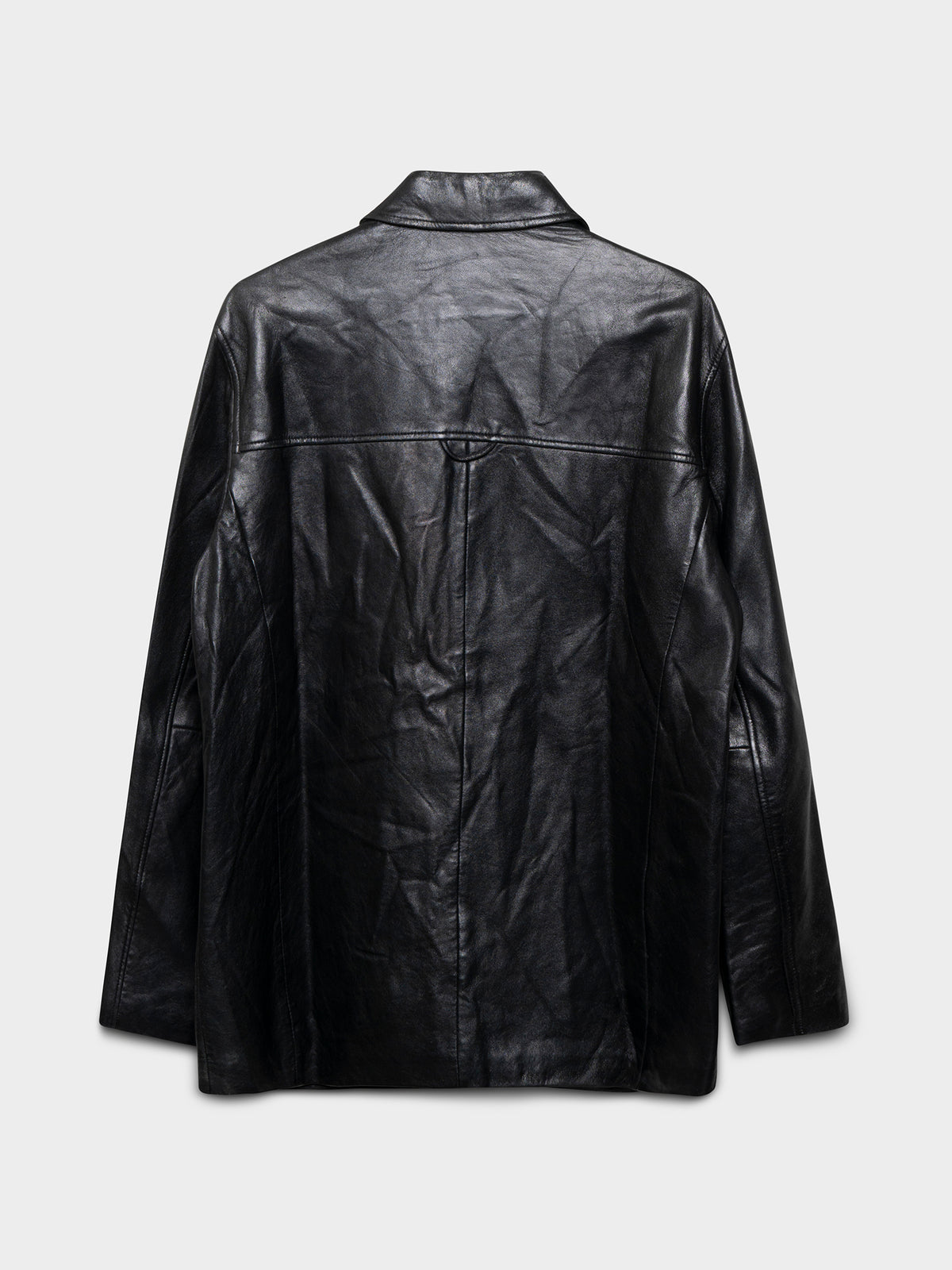 90s Leather Chore Coat
