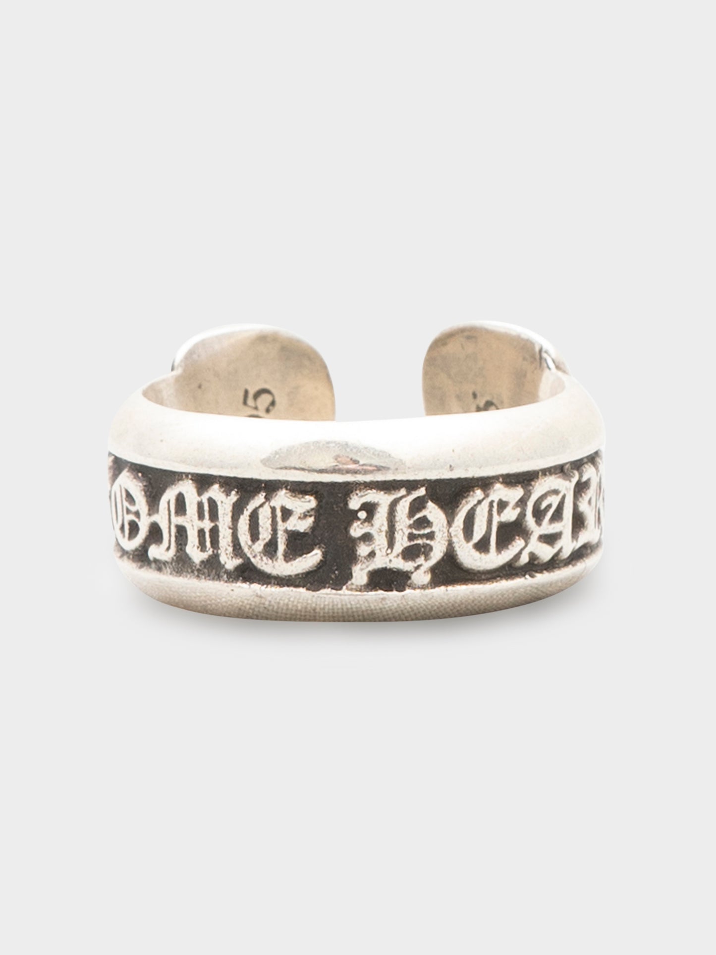 Small Scroll Label Ring