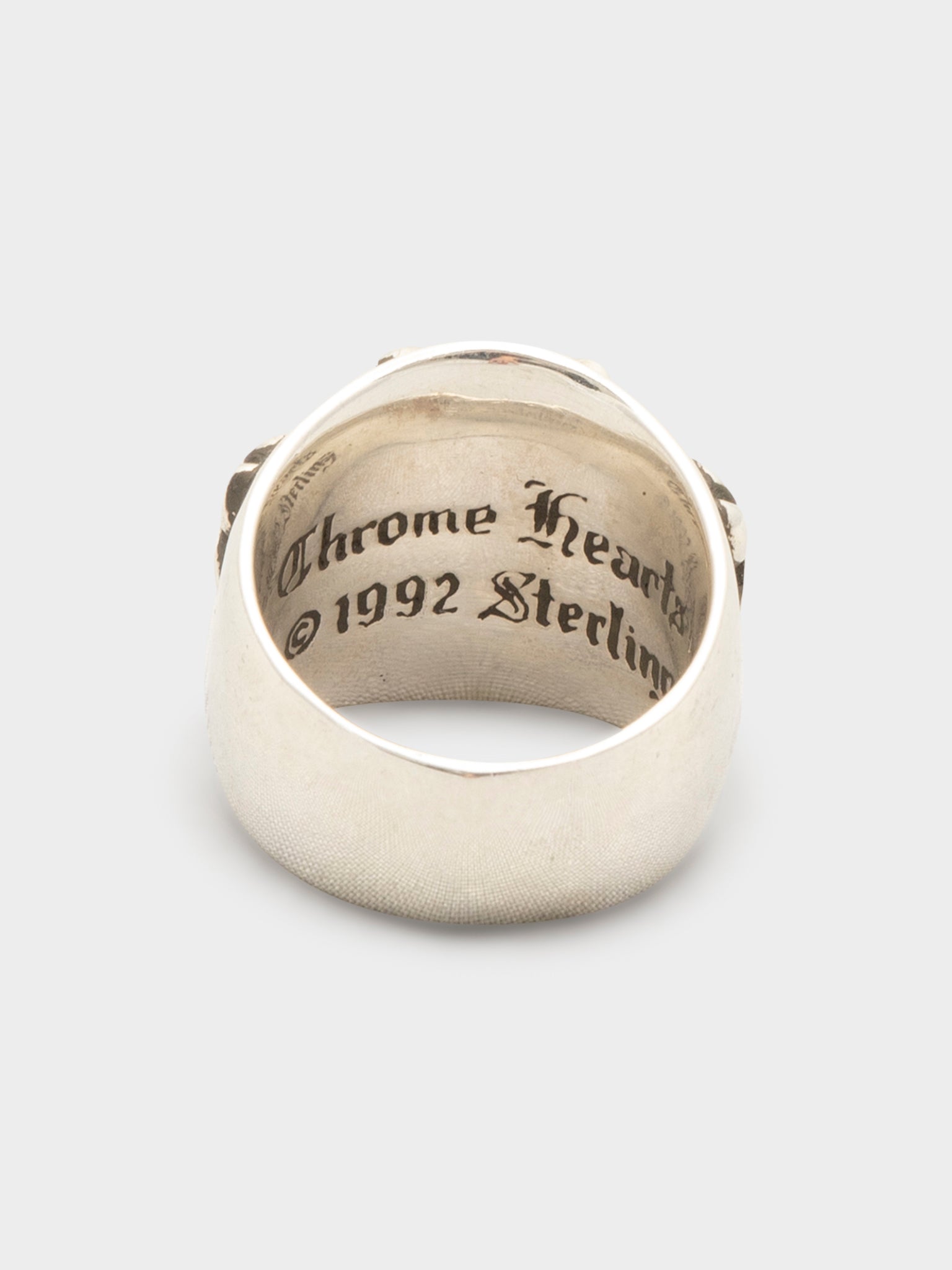 Chrome Hearts: Black Diamond Keeper Ring | Groupie