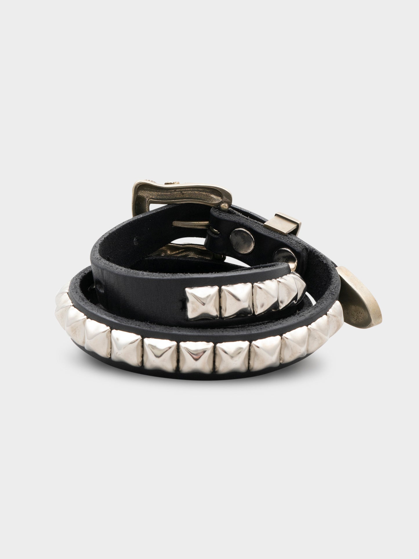 Studded Leather Belt