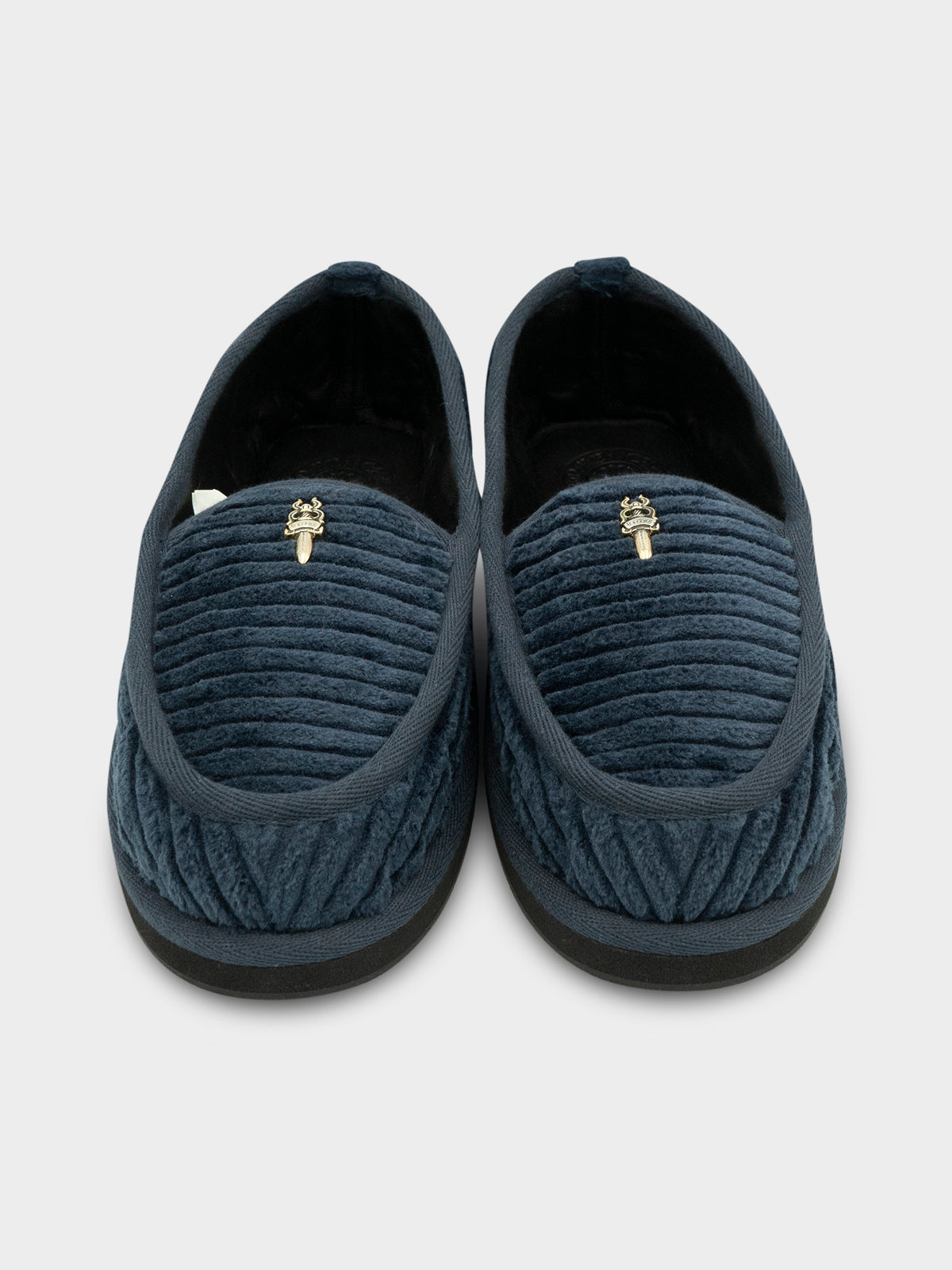 Navy Dagger Loafers