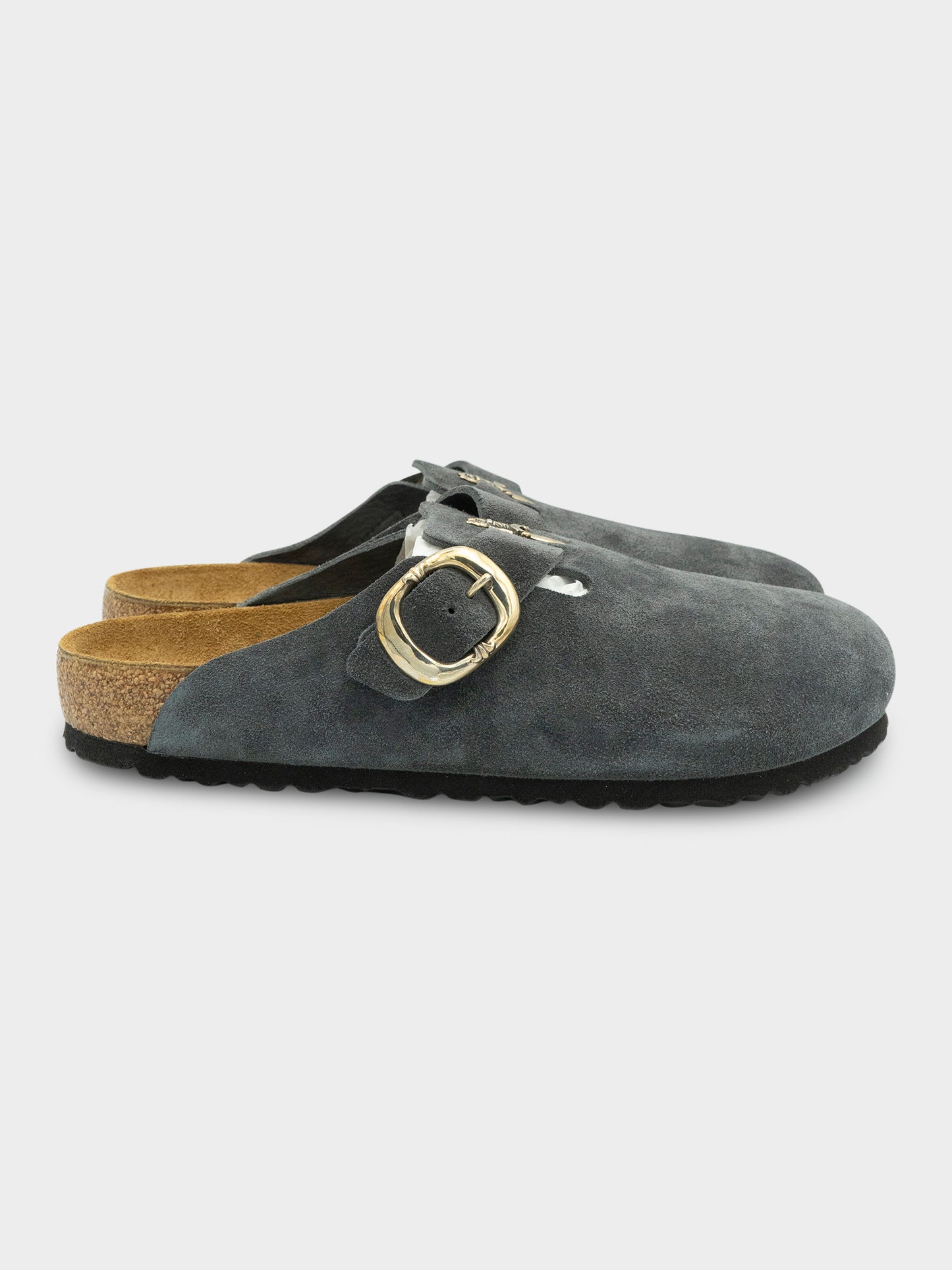 Charcoal Birkenstock Bostons
