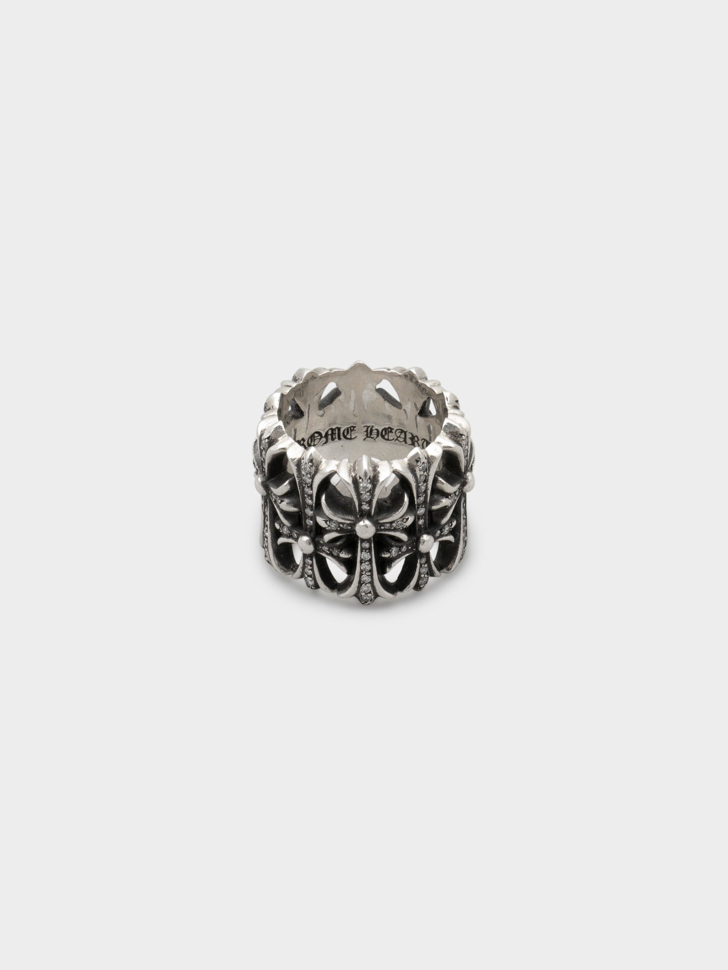 Pave Diamond Cemetery Ring