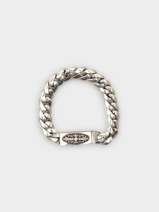 Diamond Mini Floral ID Bracelet