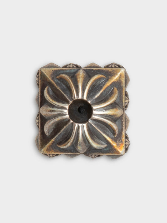 '+33 Incense & Square Silver Holder