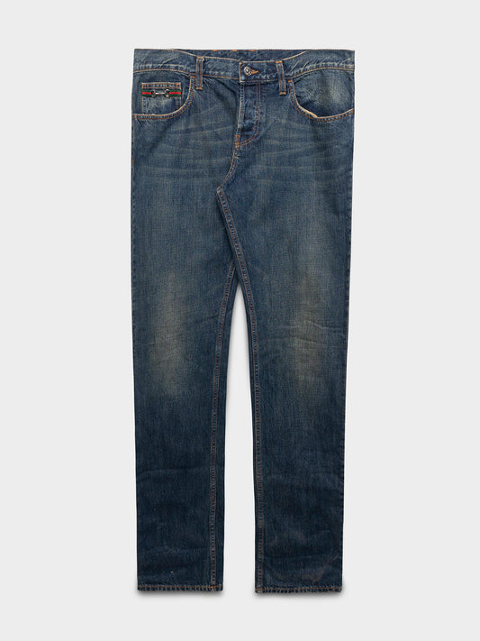 Horsebit Denim Jeans