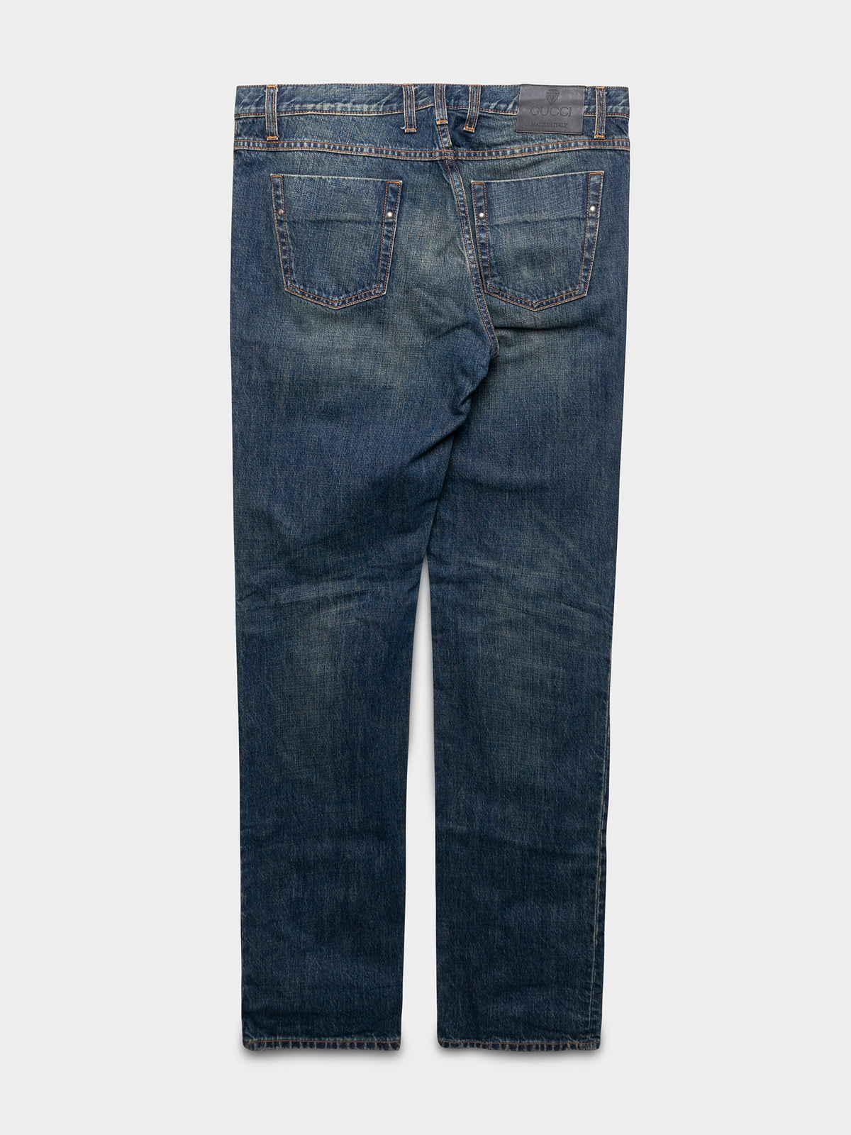 Horsebit Denim Jeans