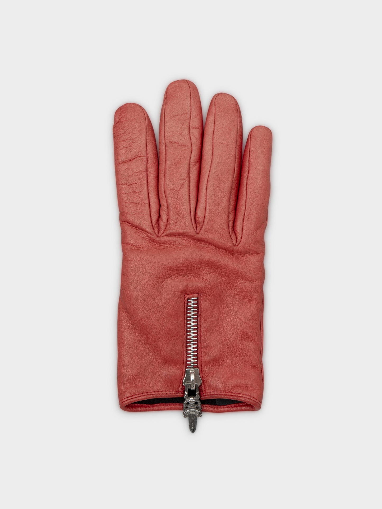 Red Leather Gloves