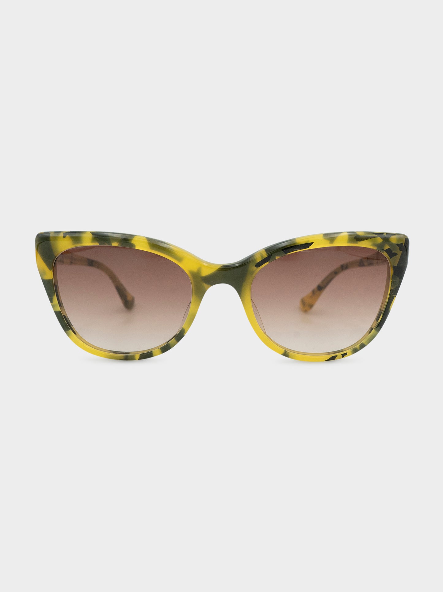 Yellow Tortoise Swampass Sunglasses