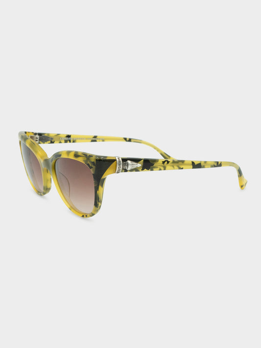 Yellow Tortoise Swampass Sunglasses
