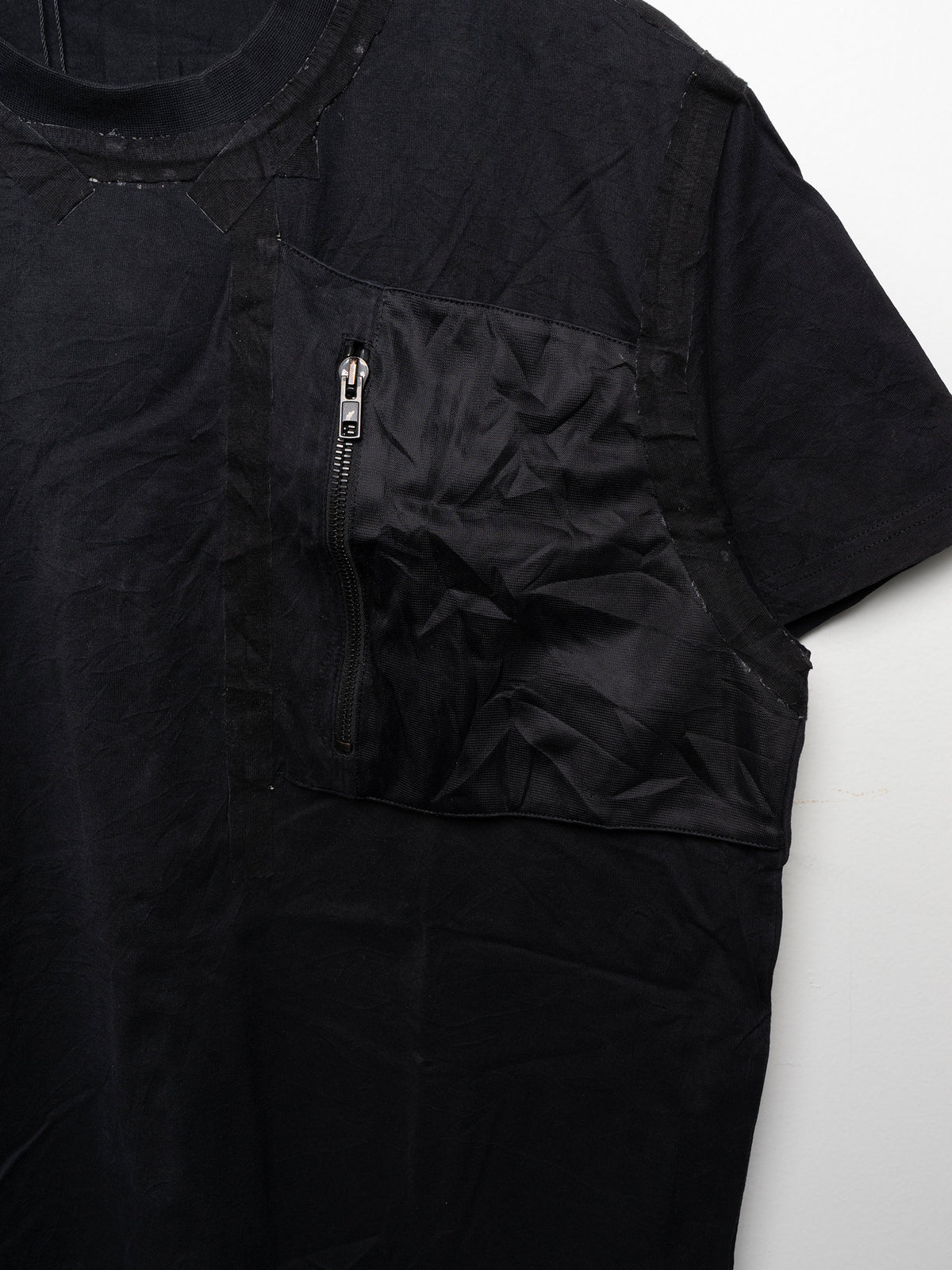 SS15 Tape Zipper T-Shirt