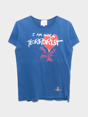 Alexander Mcqueen's Personal SS05 'Terrorist' T-Shirt