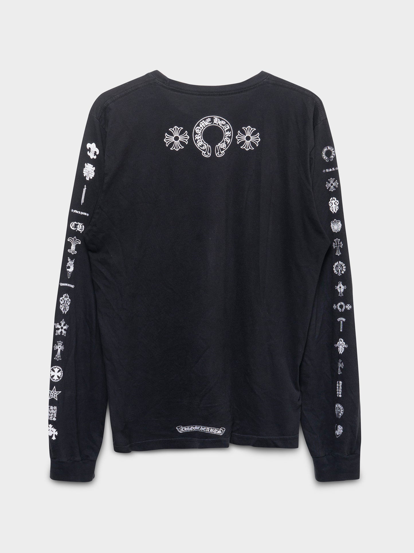Vintage Multi Logo Long Sleeve Shirt