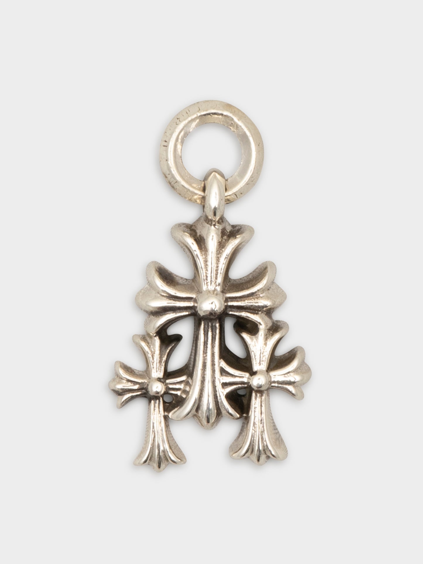 Triple Cross Charm Pendant