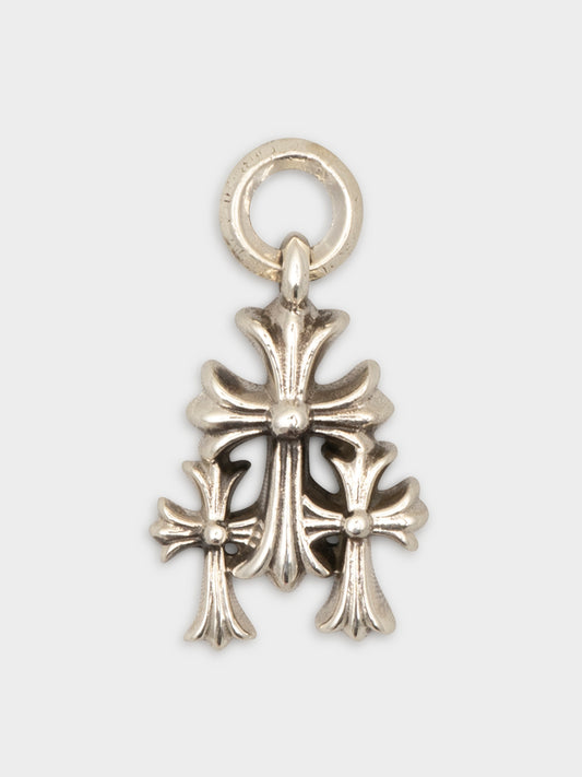 Triple Cross Charm Pendant