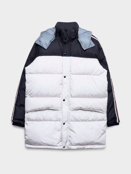 Down Nylon Hooded Parka