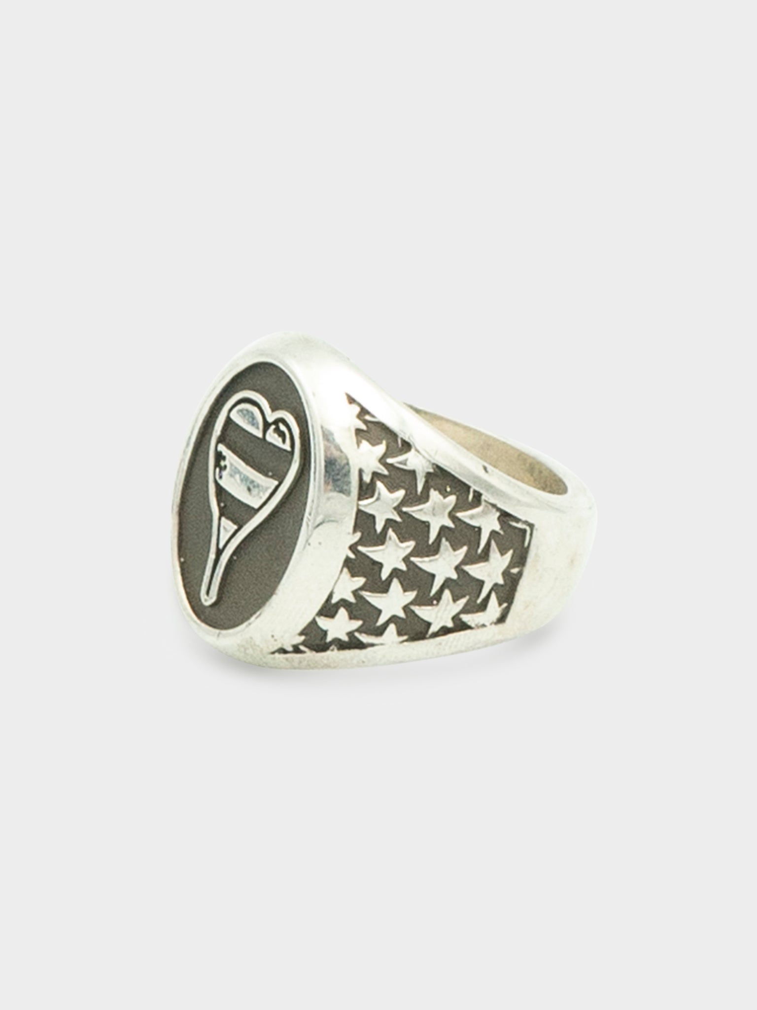 Chrome Hearts: Matty Boy Heart Class Ring | Groupie