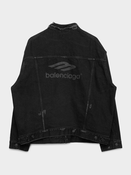 3B Stencil Denim Jacket