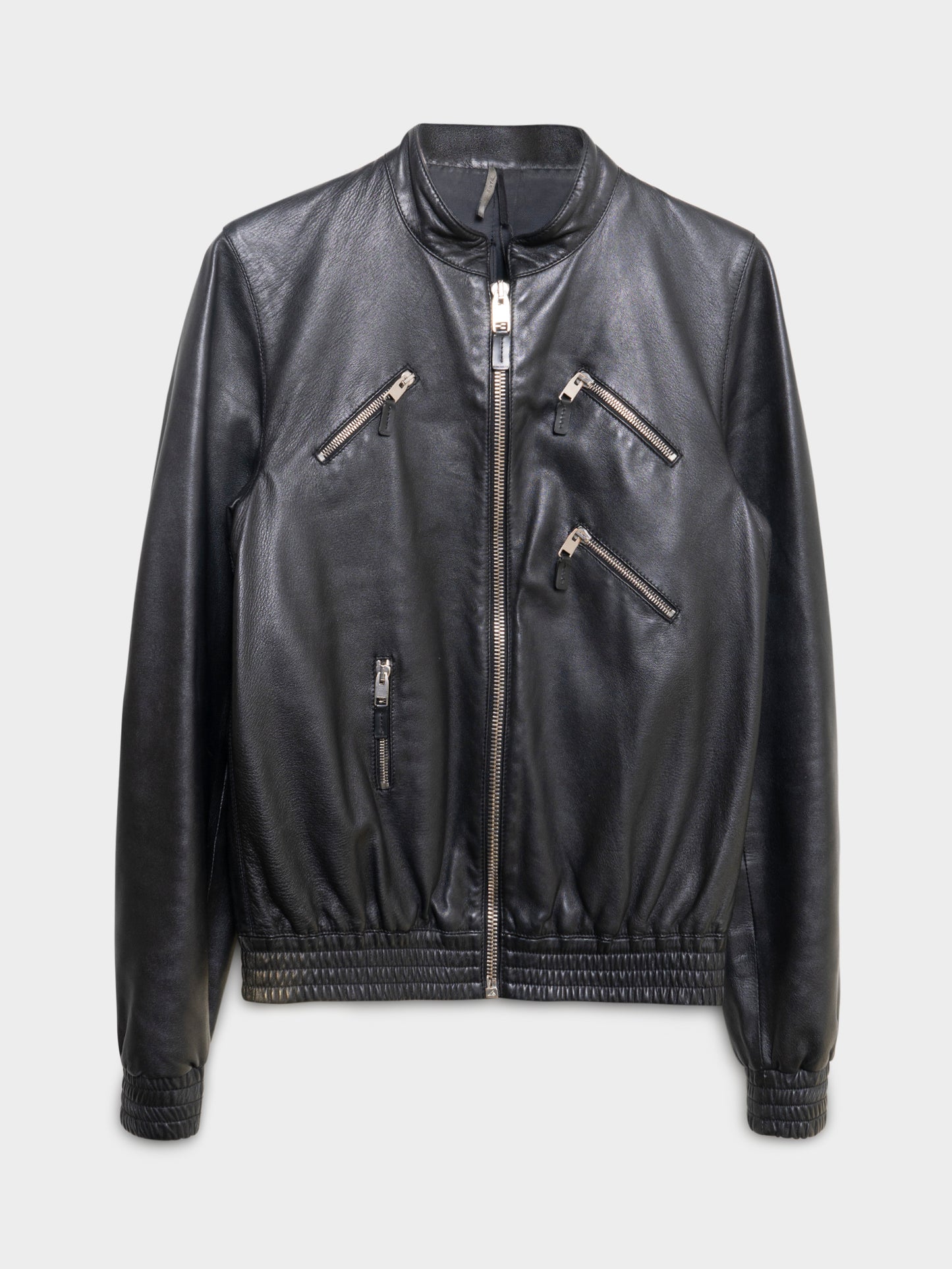 SS07 Multizip Leather Jacket