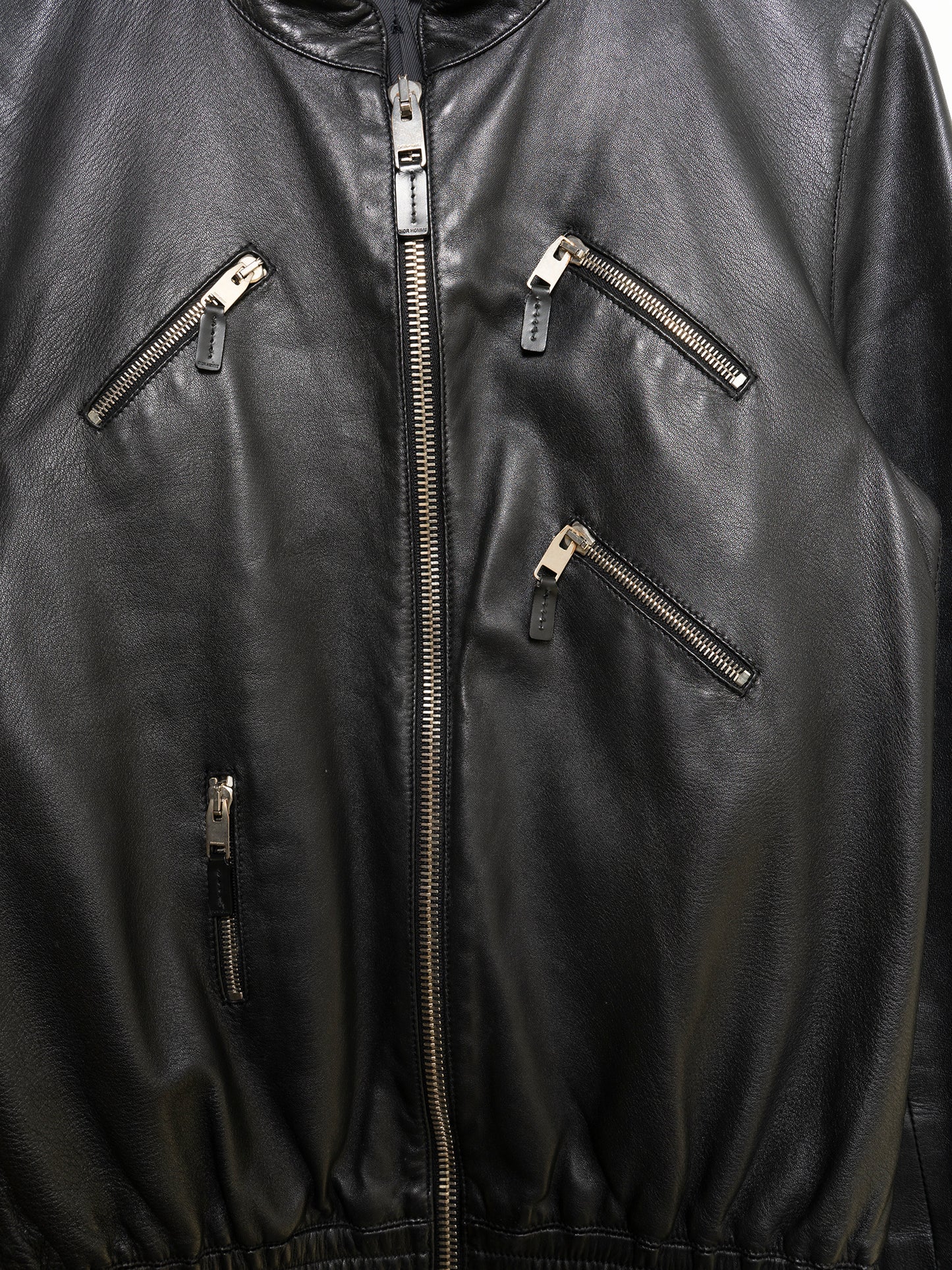 SS07 Multizip Leather Jacket