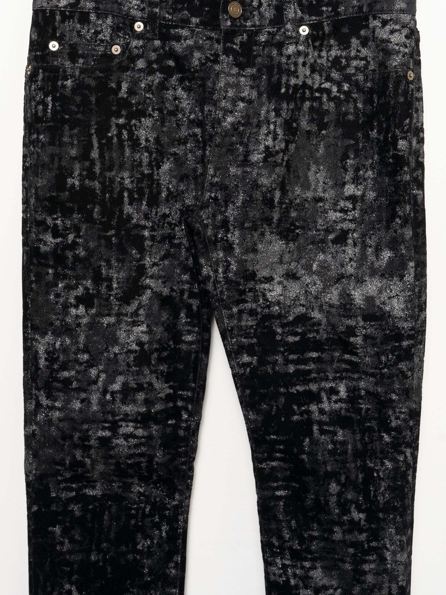 Palladium Velvet Metallic Pants