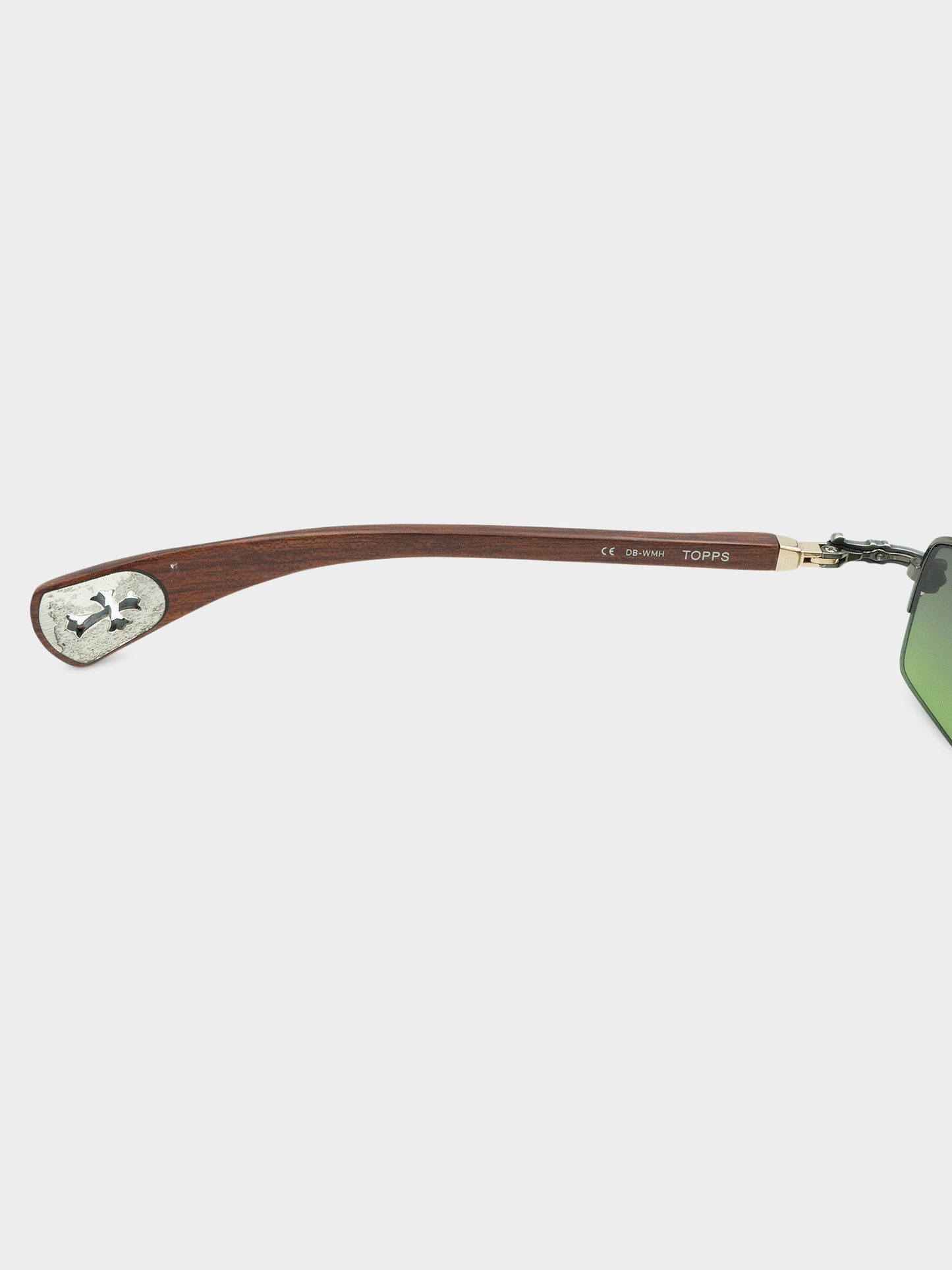 Topps Wood Rimless Sunglasses
