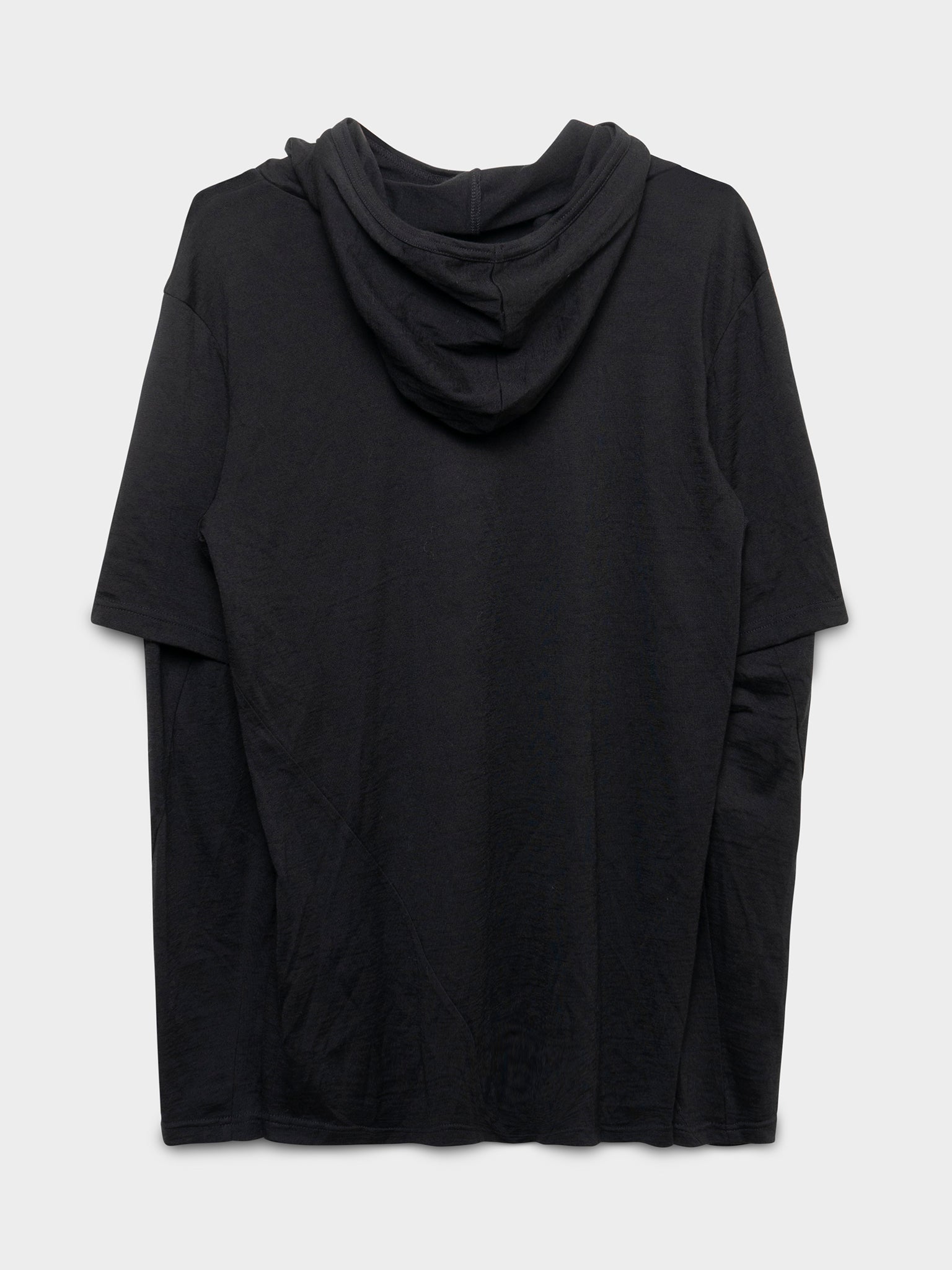 リ*ユ様 julius 2012aw sweat sarouel layerdp Julius: Hustler Double Layer Hoodie | Groupie