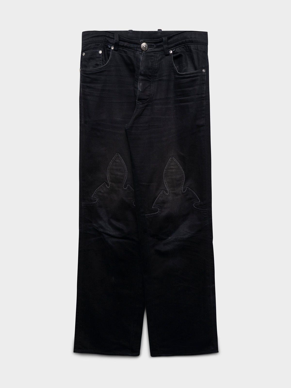 Baggy Fleurknee Jeans