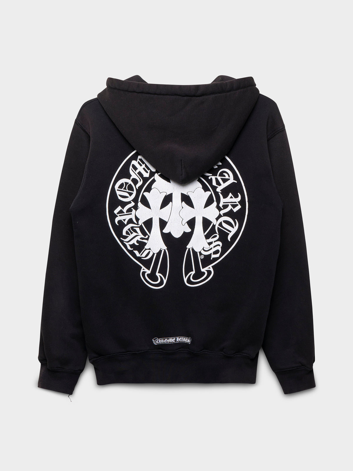Thermal Zip-Up Horseshoe Hoodie