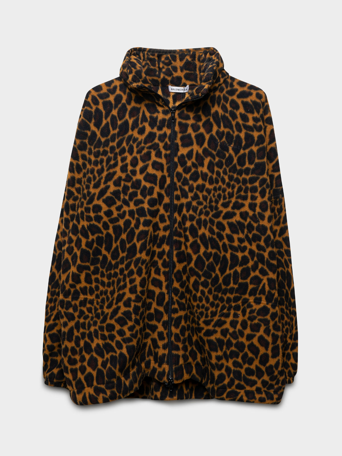 Cheetah Zip Up Fleece