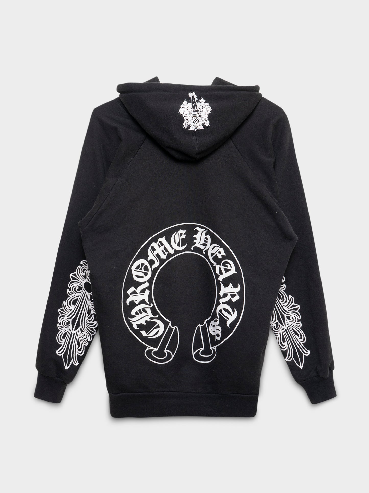 Thermal Floral Horseshoe Hoodie